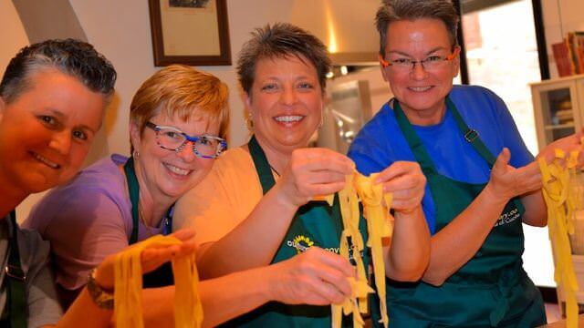 We make pasta in all of our locations. Fresh Pasta is a staple in Italian kitchens. 
